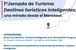 Jornada Académica "Destinos turísticos inteligentes: mirada desde el Mercosur"