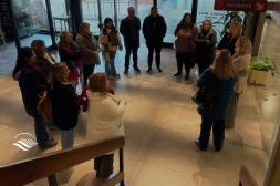 Equipo de Inspectores de Primaria de Salto realizaron una recorrida por las áreas operativas de Salto Grande