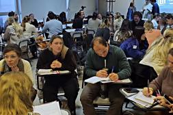 Evento de liderazgo en enfermería reunió  a decenas de profesionales en la Udelar