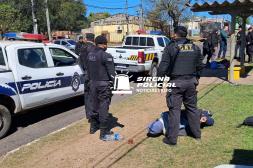 Forcejeo y tiros terminó con  tres detenidos en Salto Nuevo 