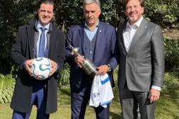 Presidente de Conmebol visitó el Centenario