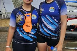 Jorge Pereira logró medalla de bronce: Emilia MIlich ganó otra vez, ahora a nivel Panamericano de canotaje