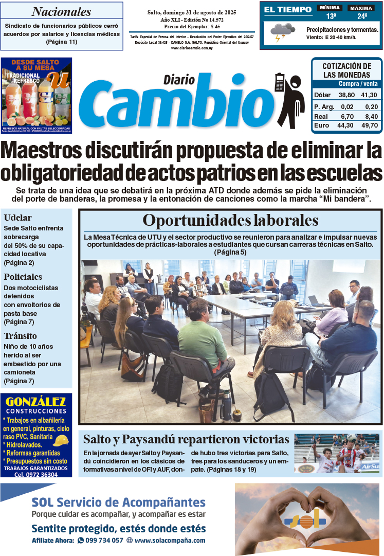 Portada de hoy