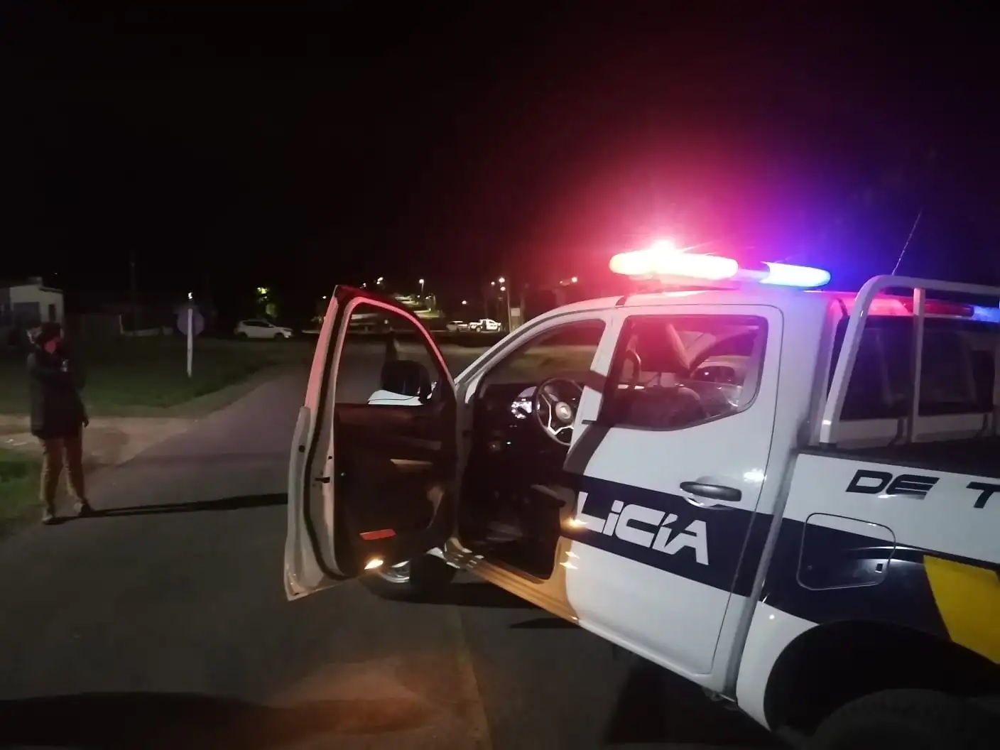 Dos detenidos circulaban en moto con pasta base