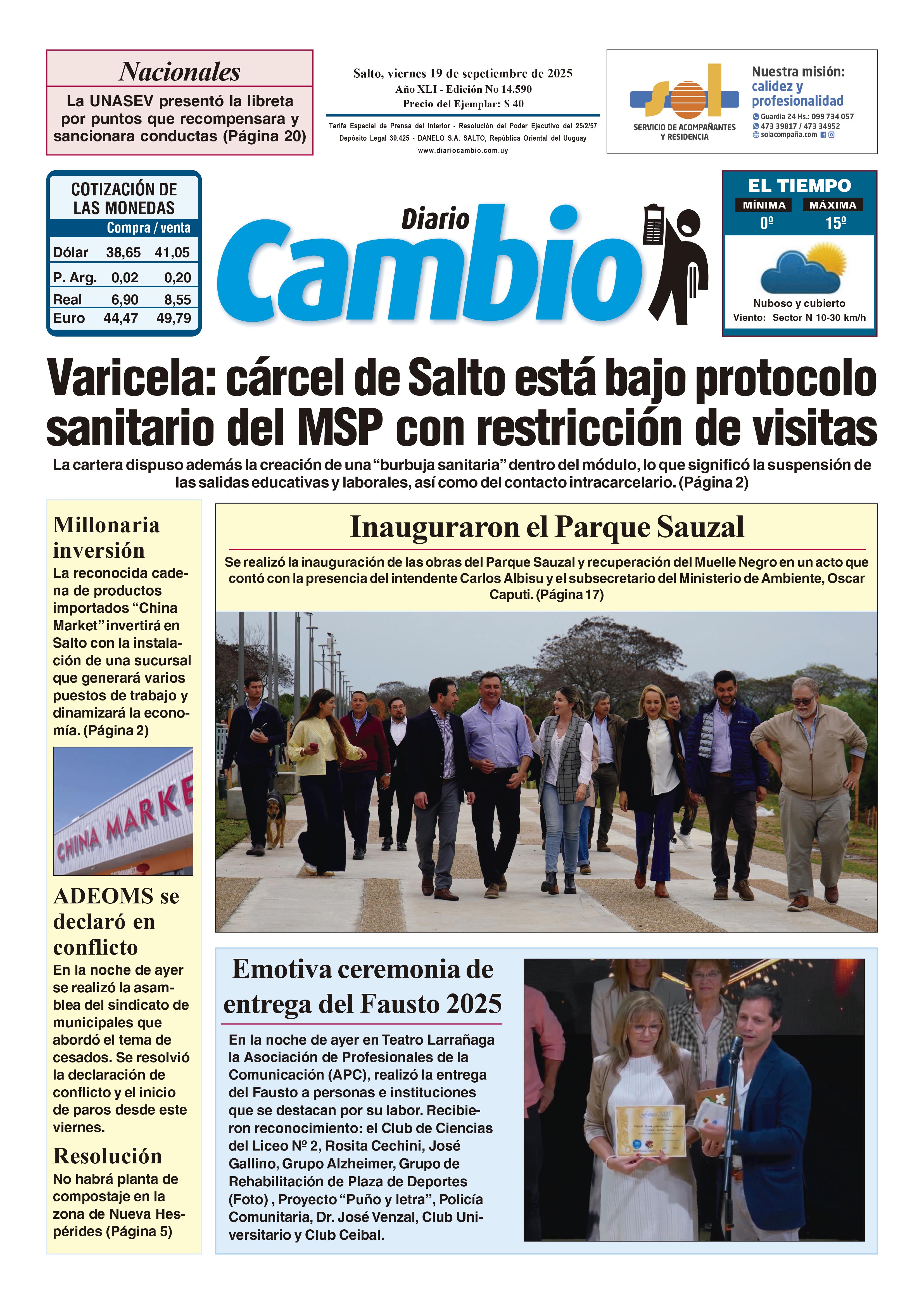 Portada de hoy