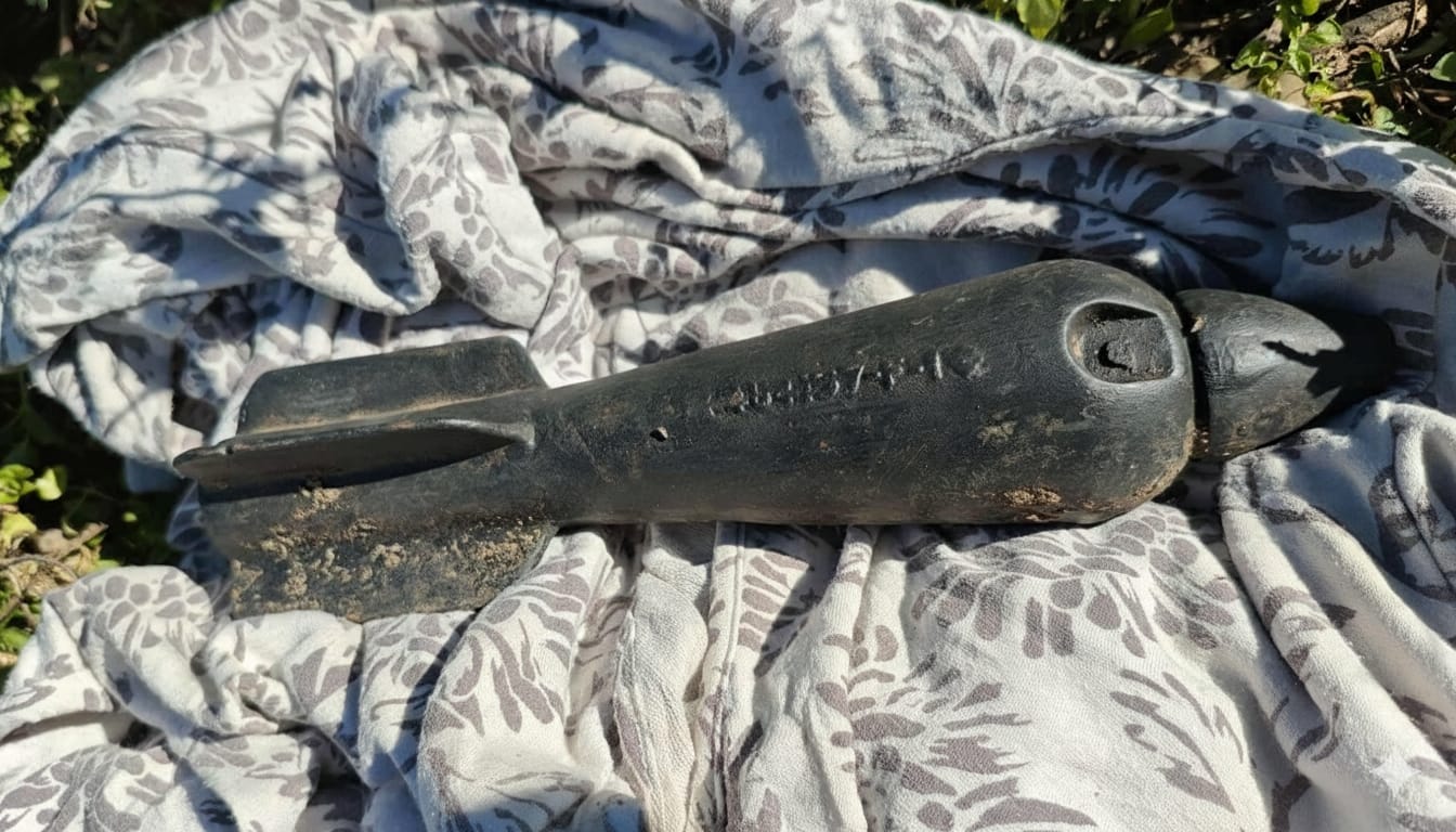 Ejército informó que artefacto  hallado no posee carga explosiva