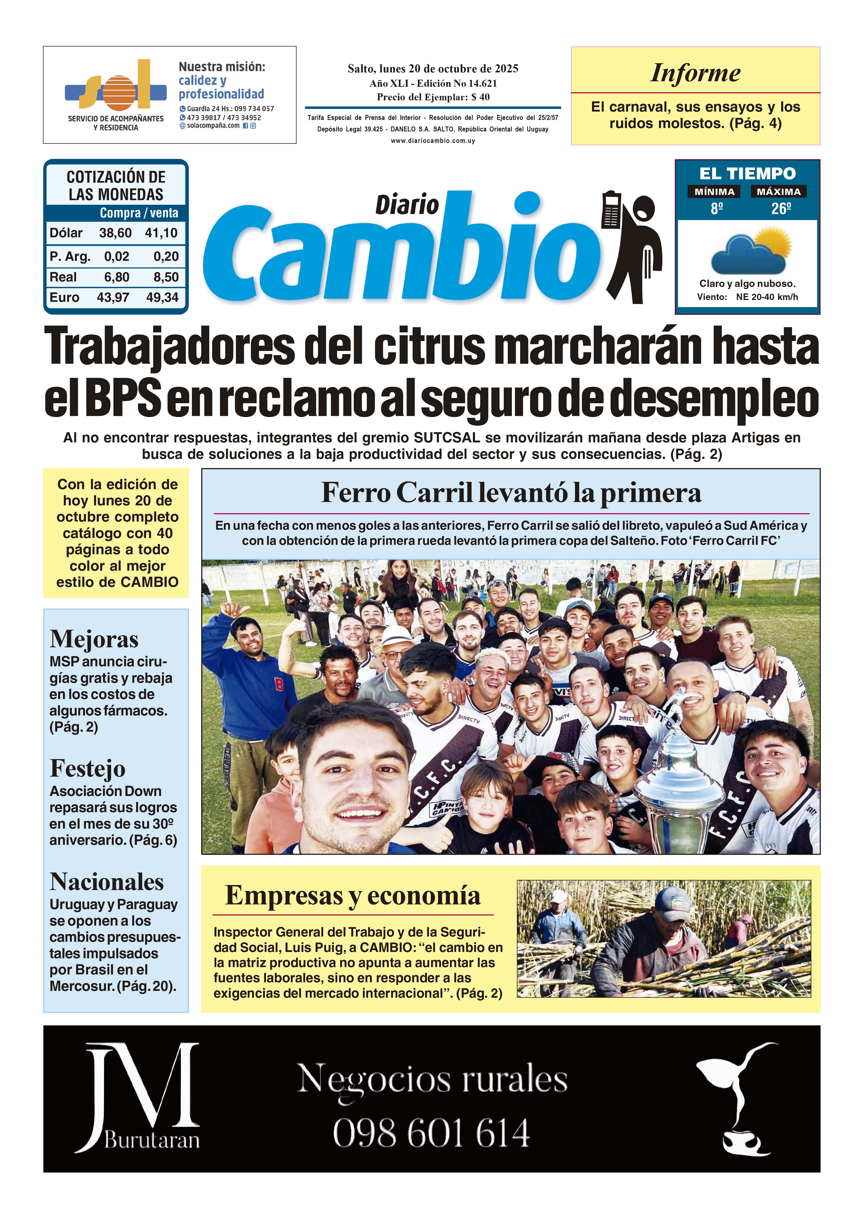 Portada de hoy