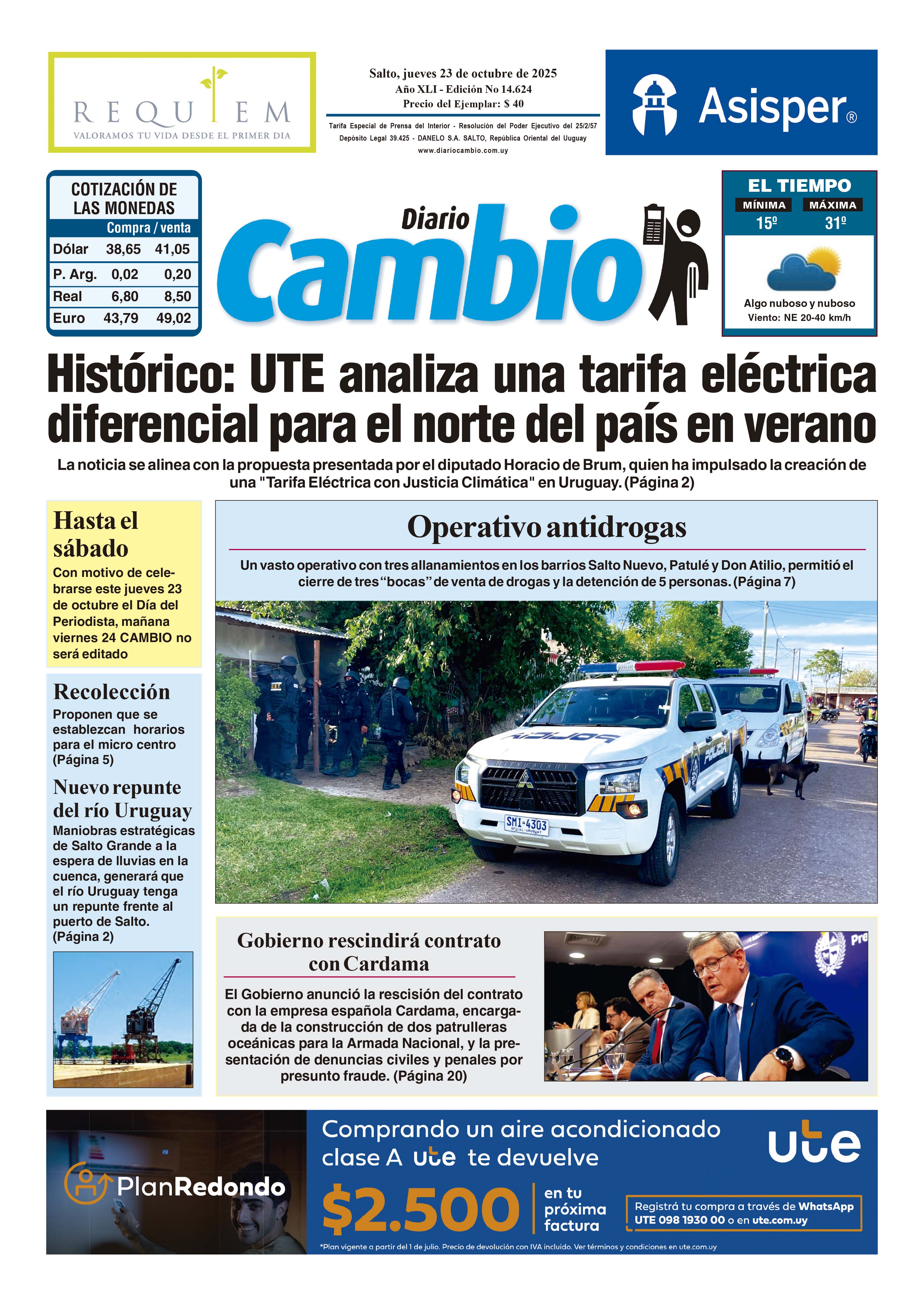 Portada de hoy