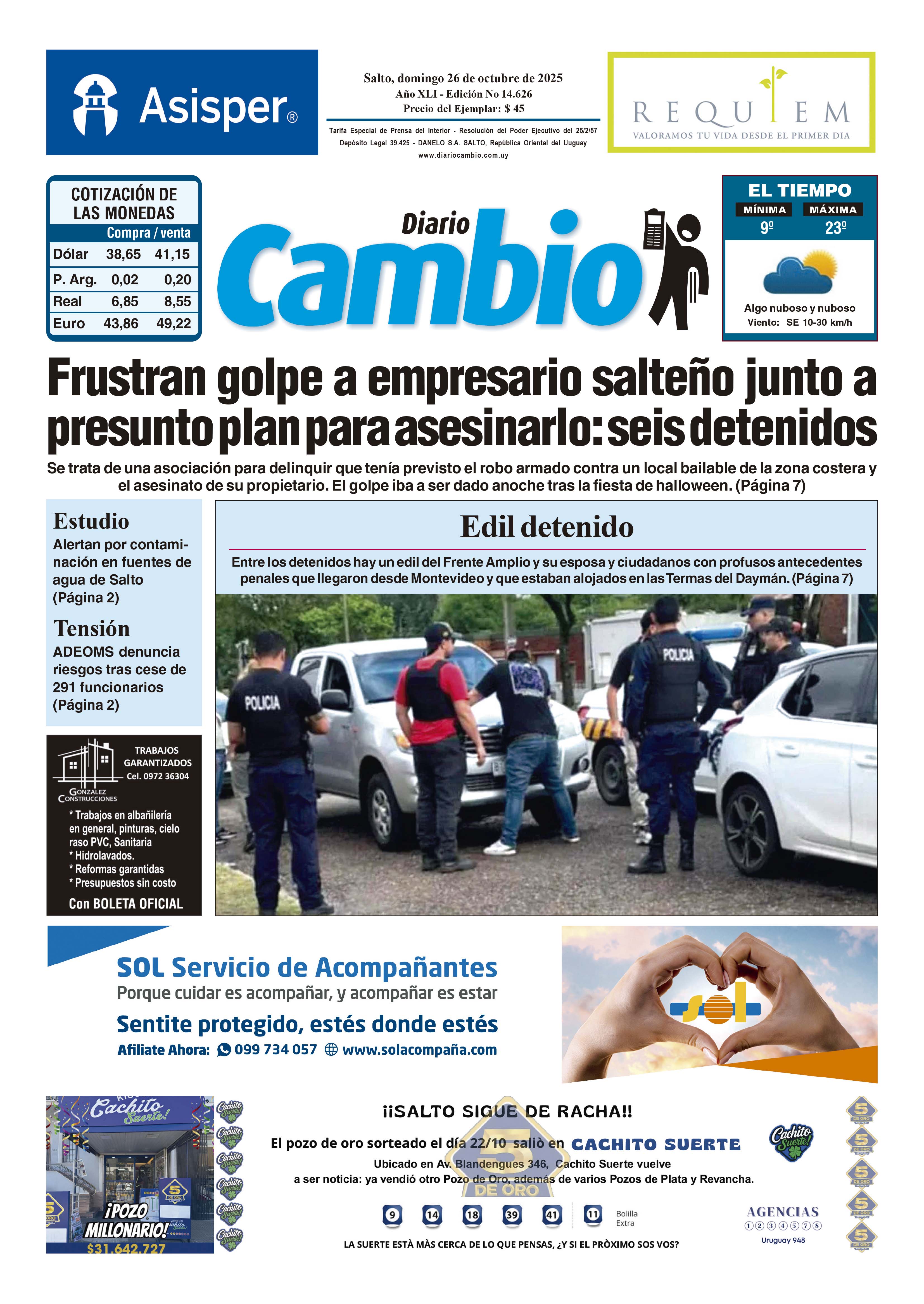 Portada de hoy