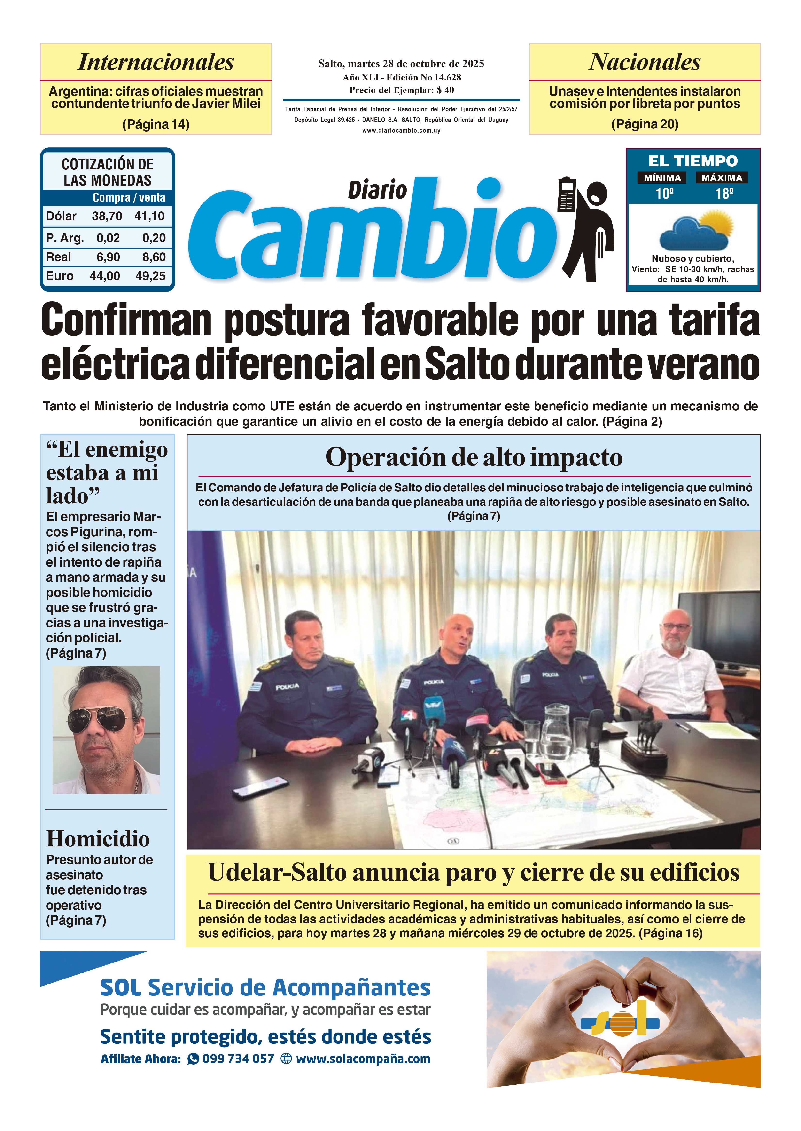 Portada de hoy