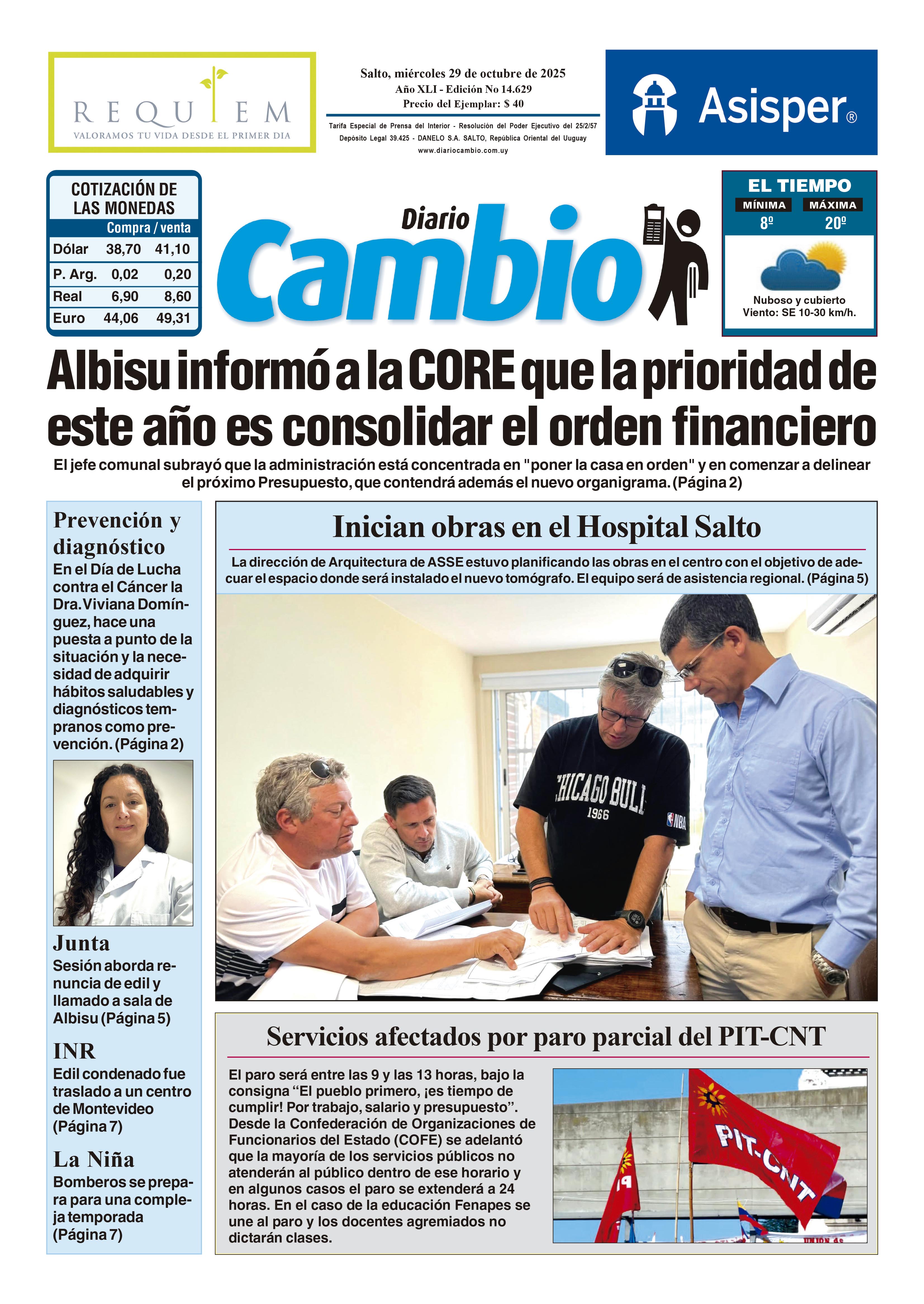 Portada de hoy