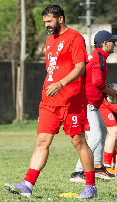 George Dos Santos volvió a jugar y cerró la goleada del partido. Foto: instagram de Universitario.