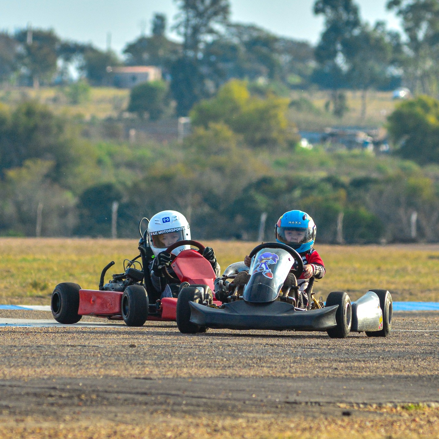 Una de las especialidades: karting para niños