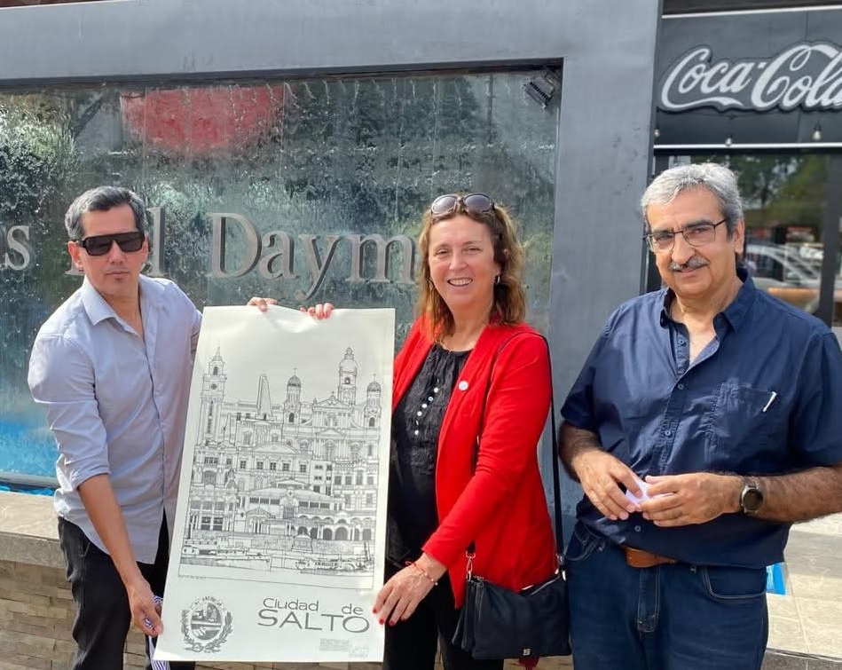 Termas del Daymán recibió la  donación de más de 70 árboles