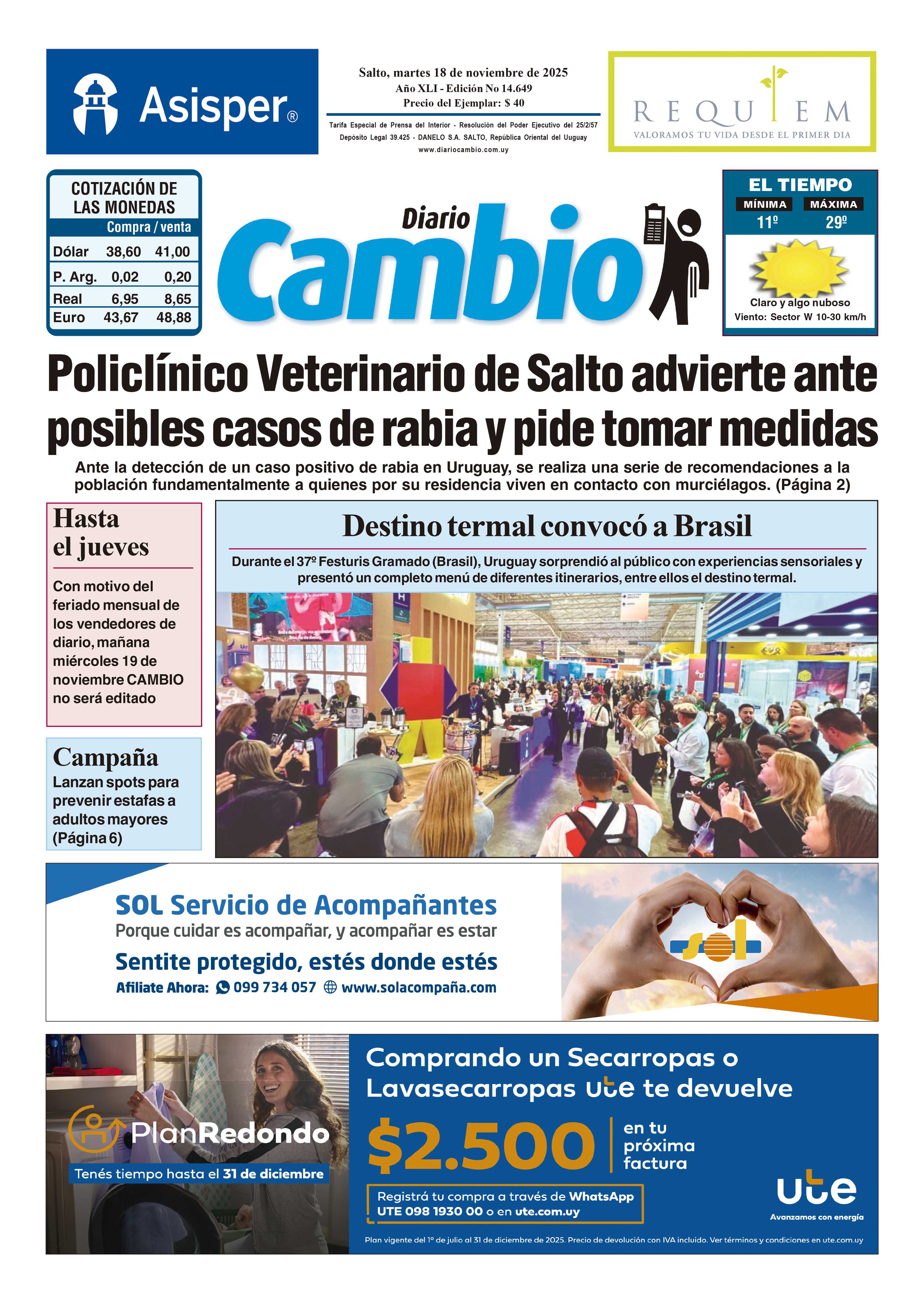 Portada de hoy