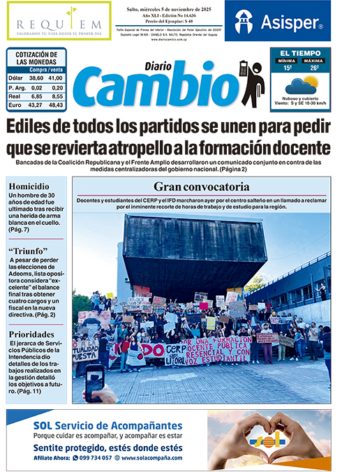 Portada de hoy