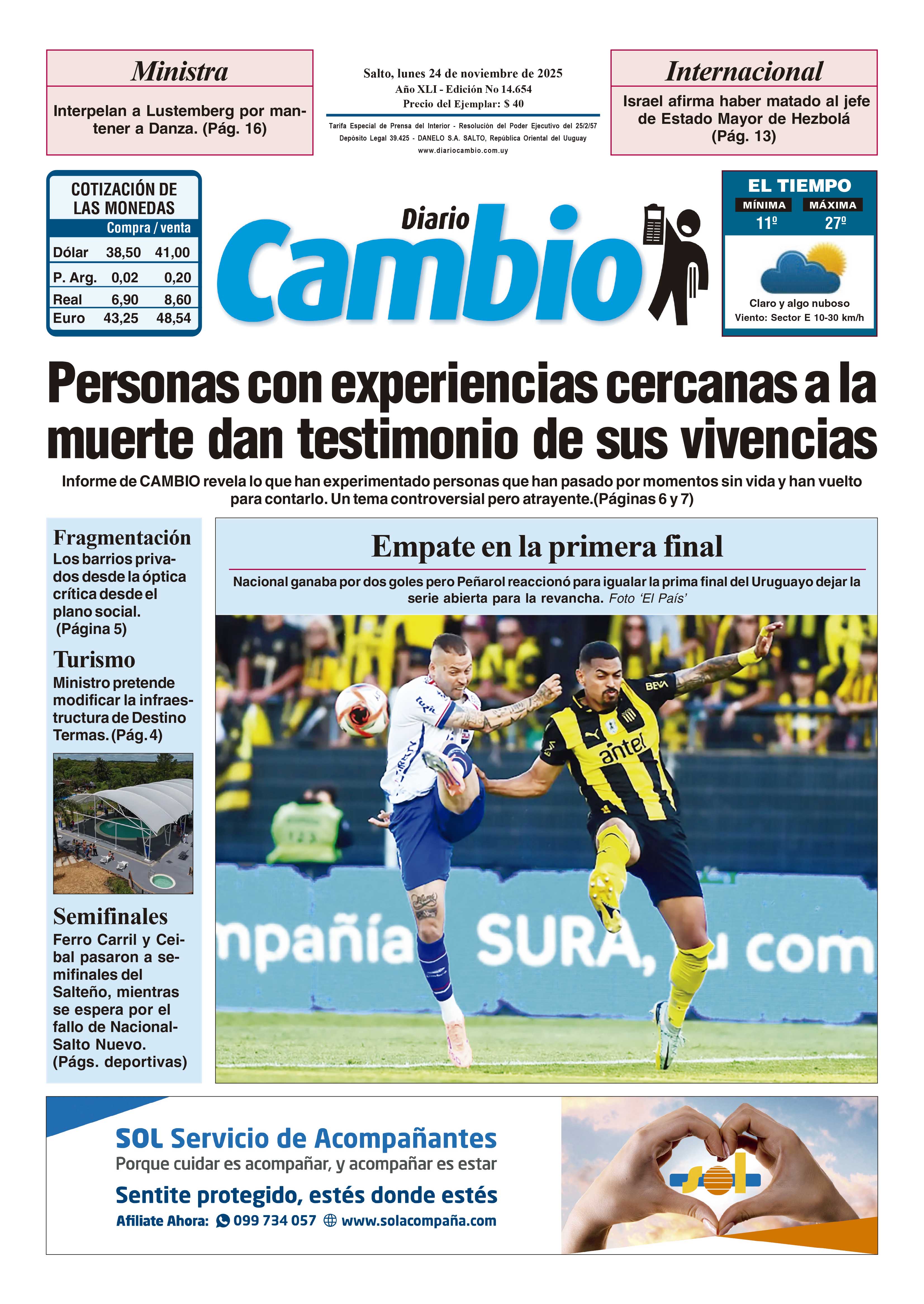 Portada de hoy