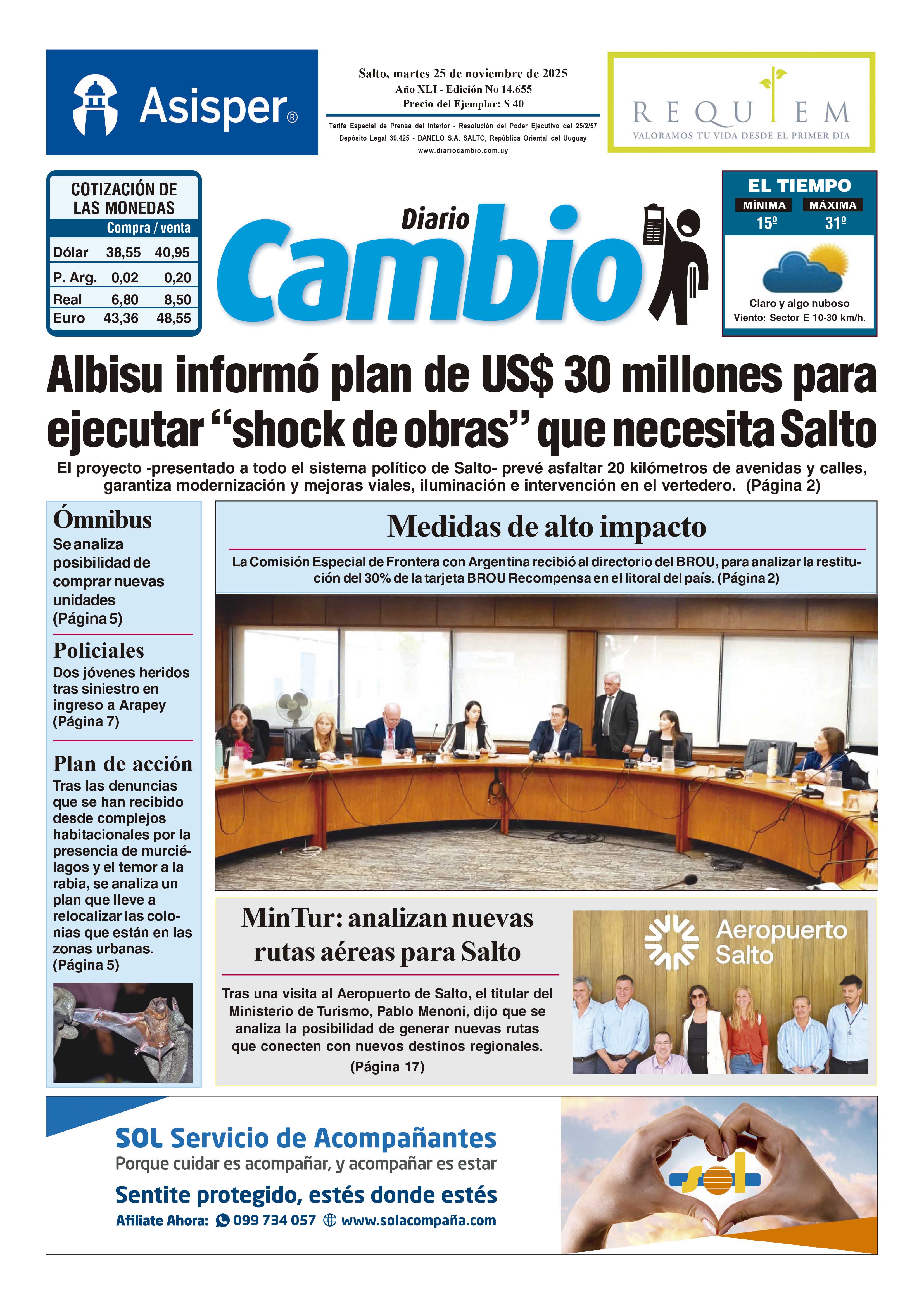 Portada de hoy