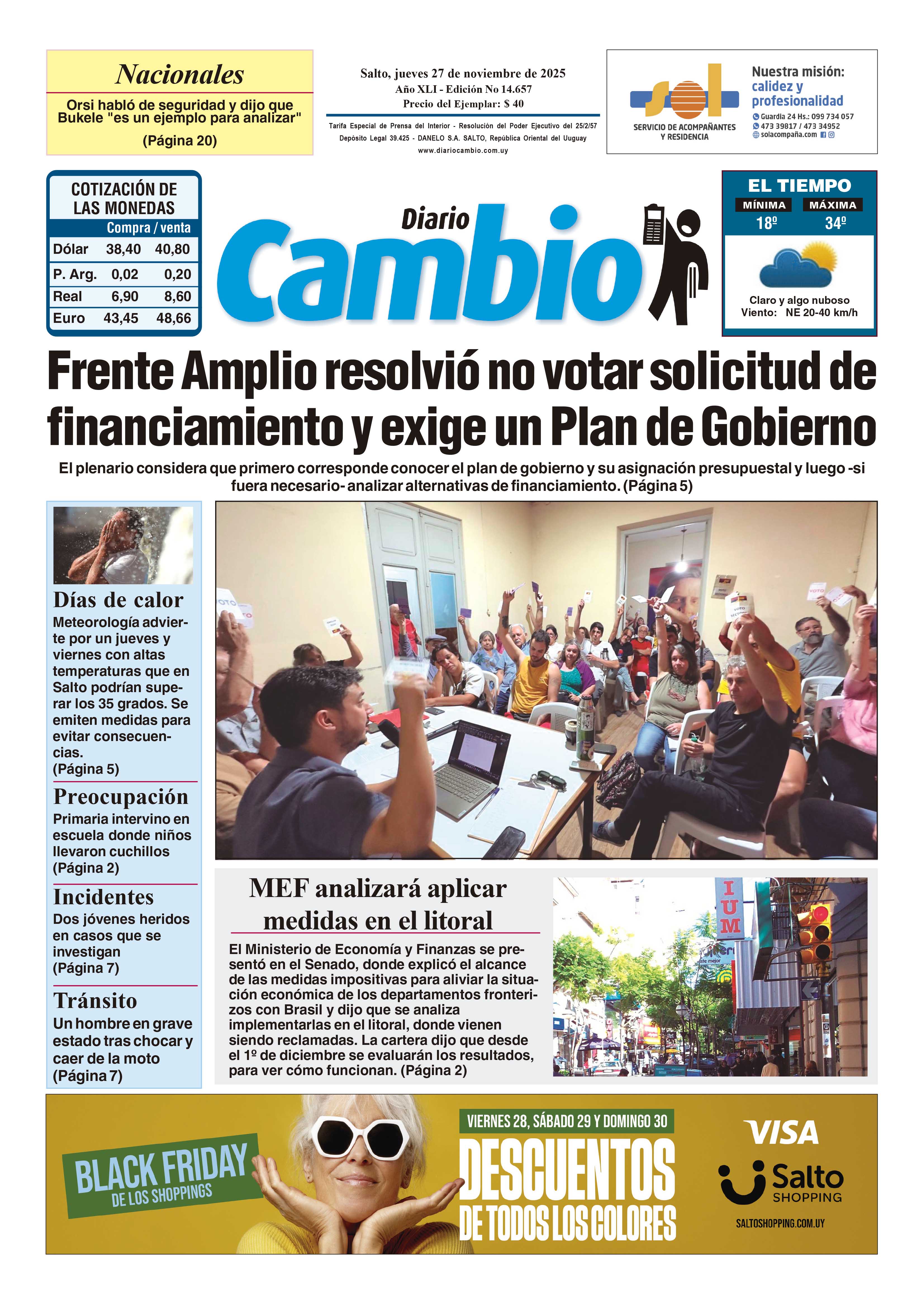 Portada de hoy