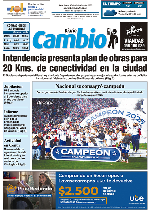 Portada de hoy