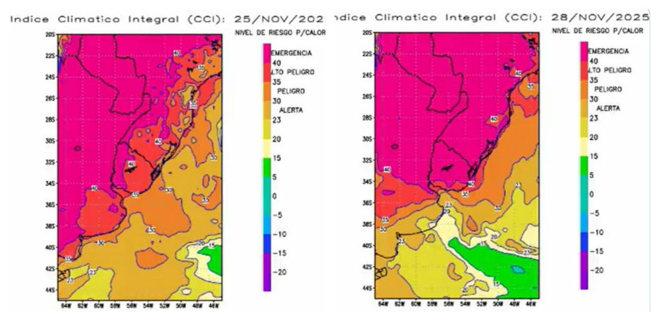 Condiciones de alto riesgo y “emergencia”:  alertan por calor hasta el fin de semana