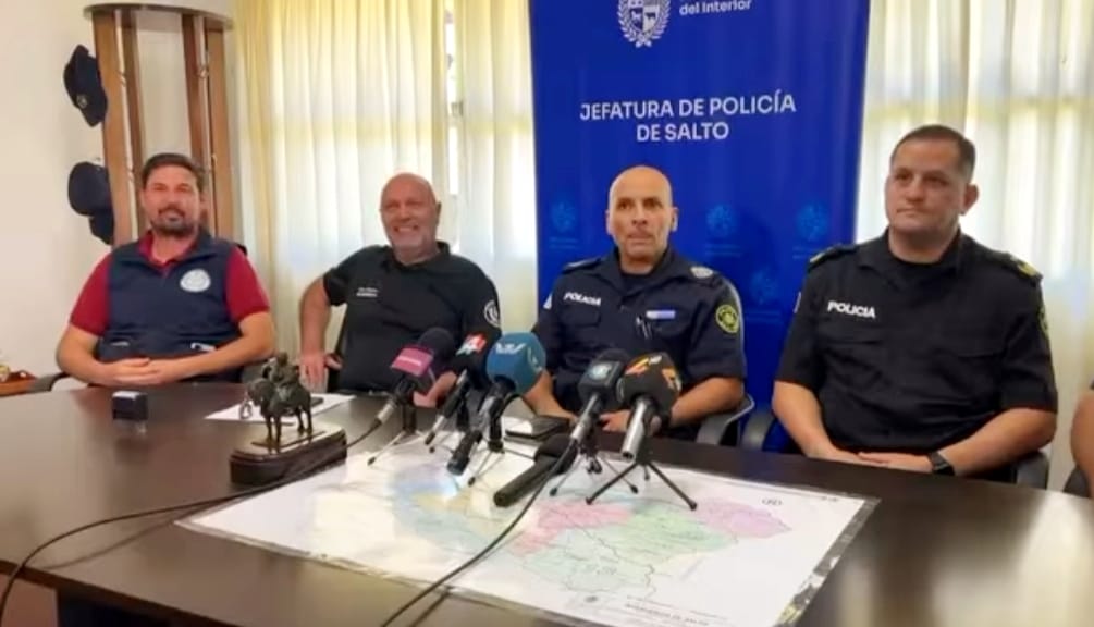Despliegue contra narcotráfico: Operación  "GORO" desarticuló red criminal en Salto