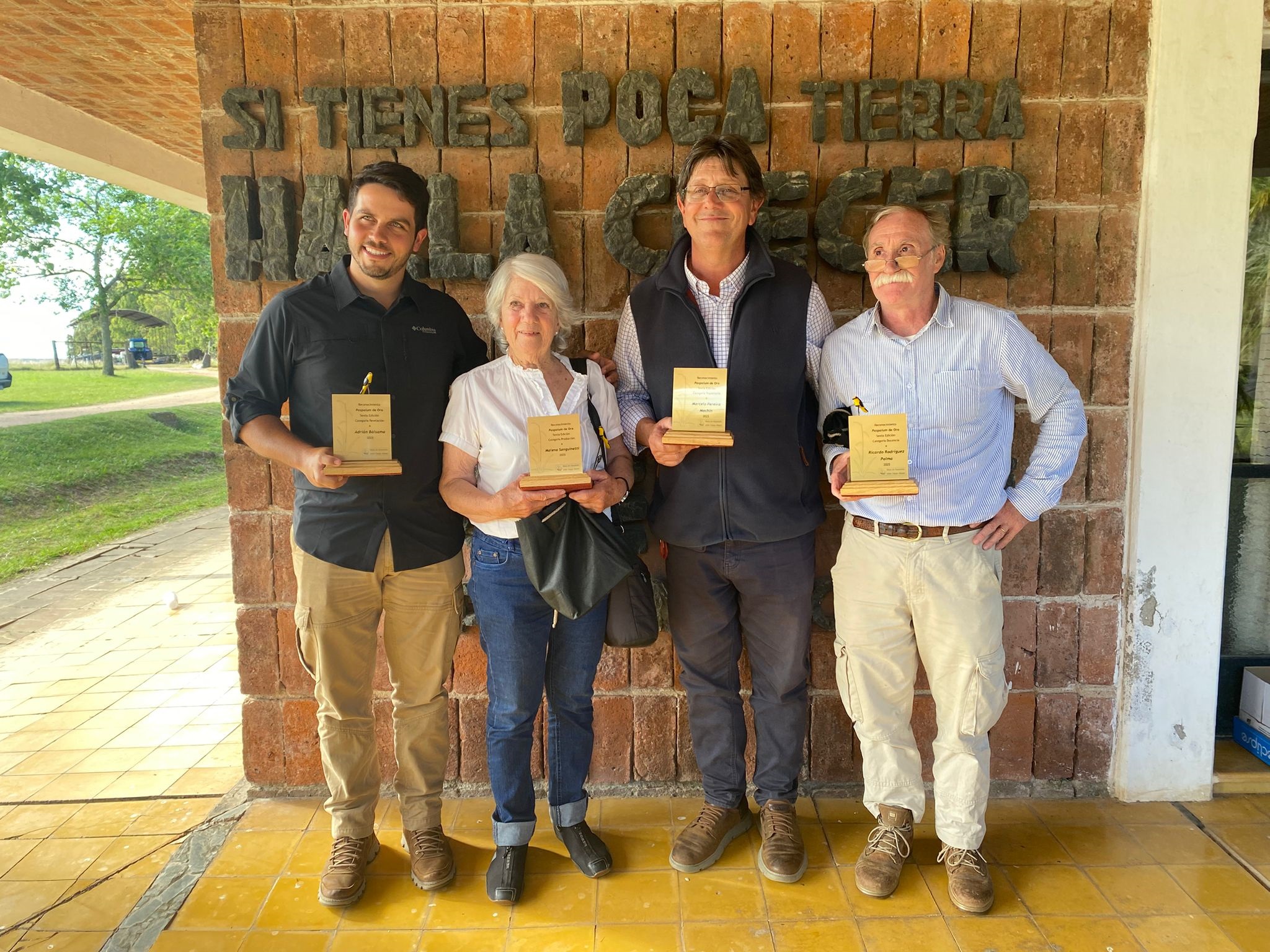 En Florida se celebró el Día del Campo Natural, con la entrega de los Paspalum de Oro