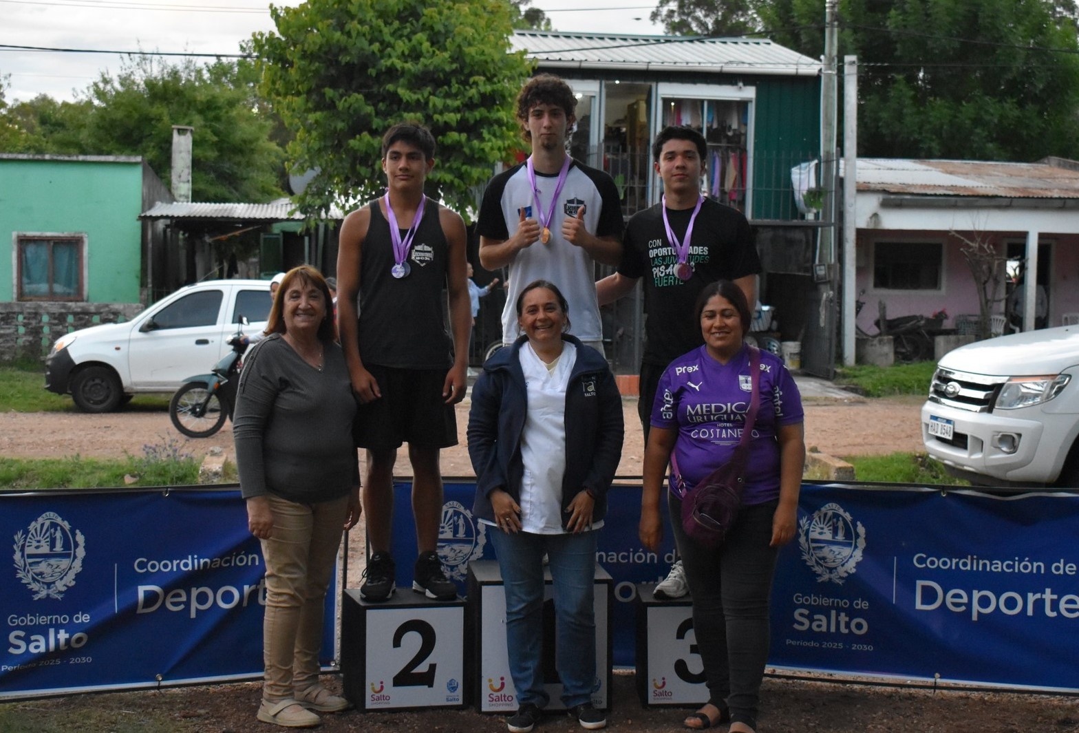 La fiesta en San Antonio por los 107 años de Defensor de Parada Herrería  