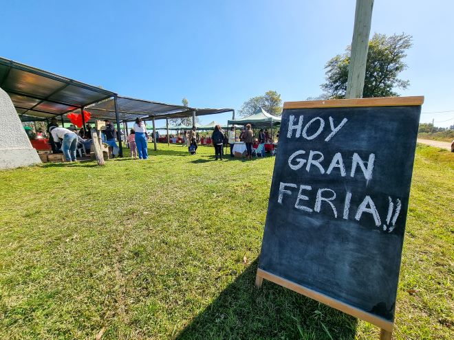 Feria de Colonia Osimani y Llerena  ofrece frescura y producción local 