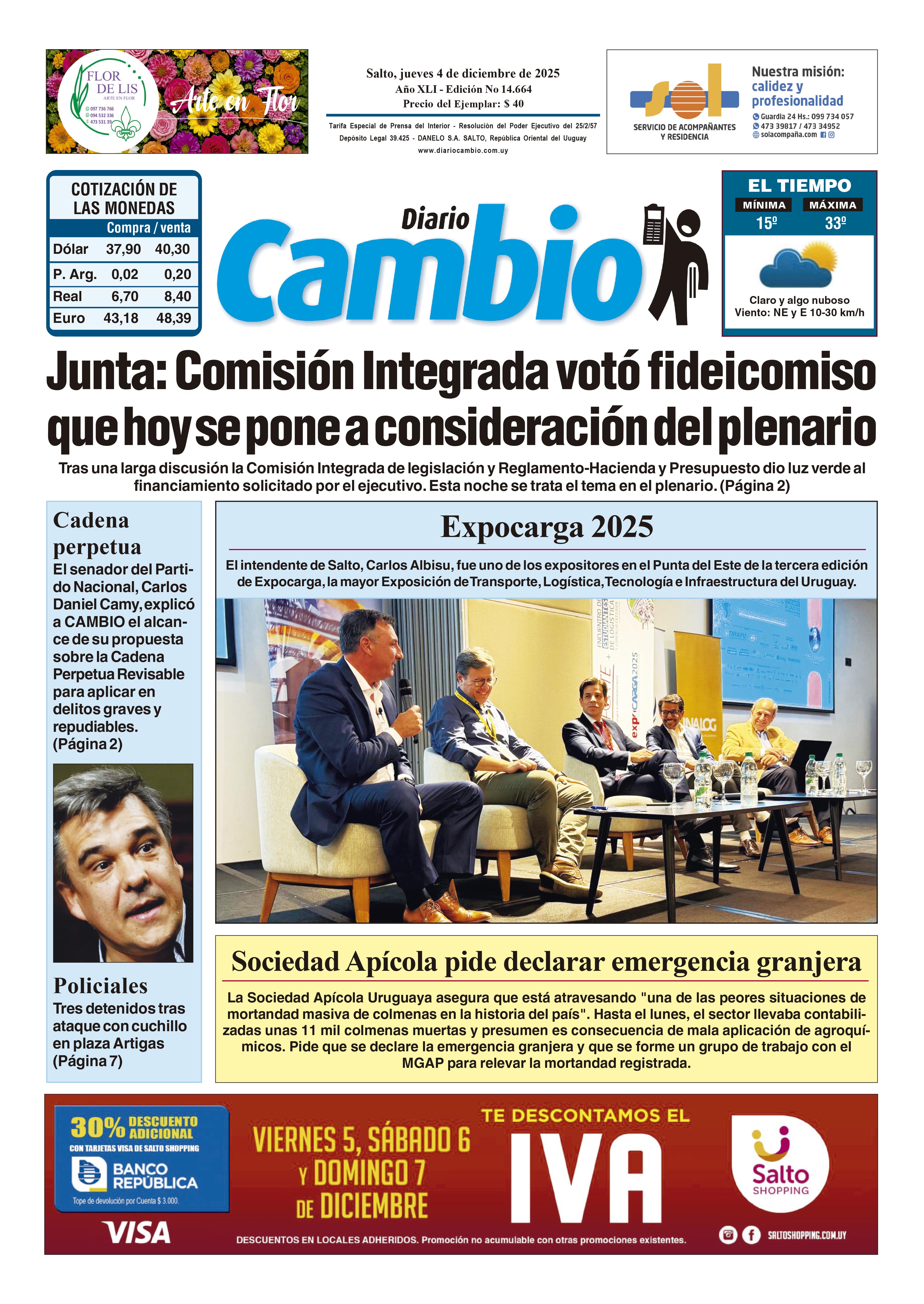 Portada de hoy