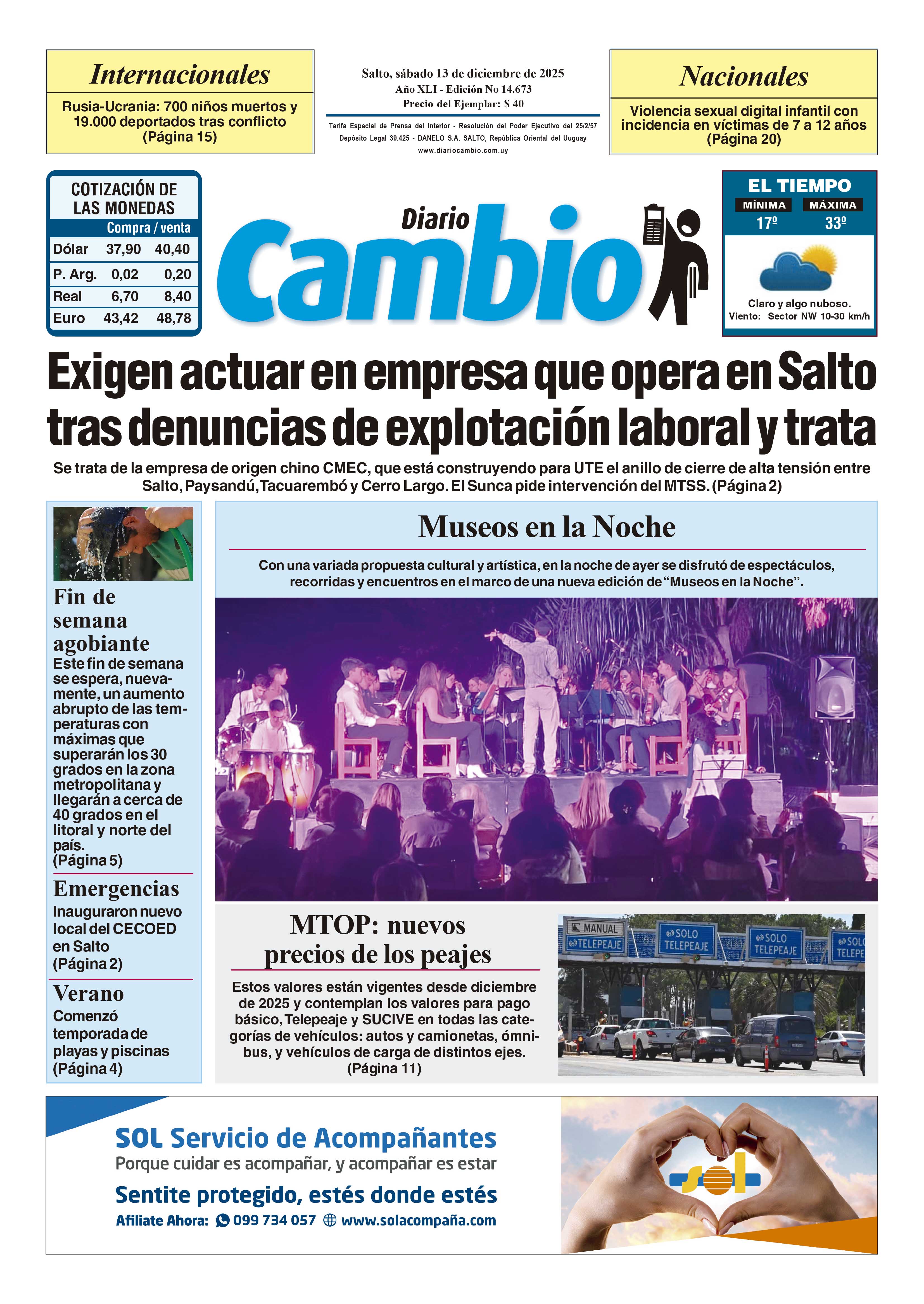 Portada de hoy