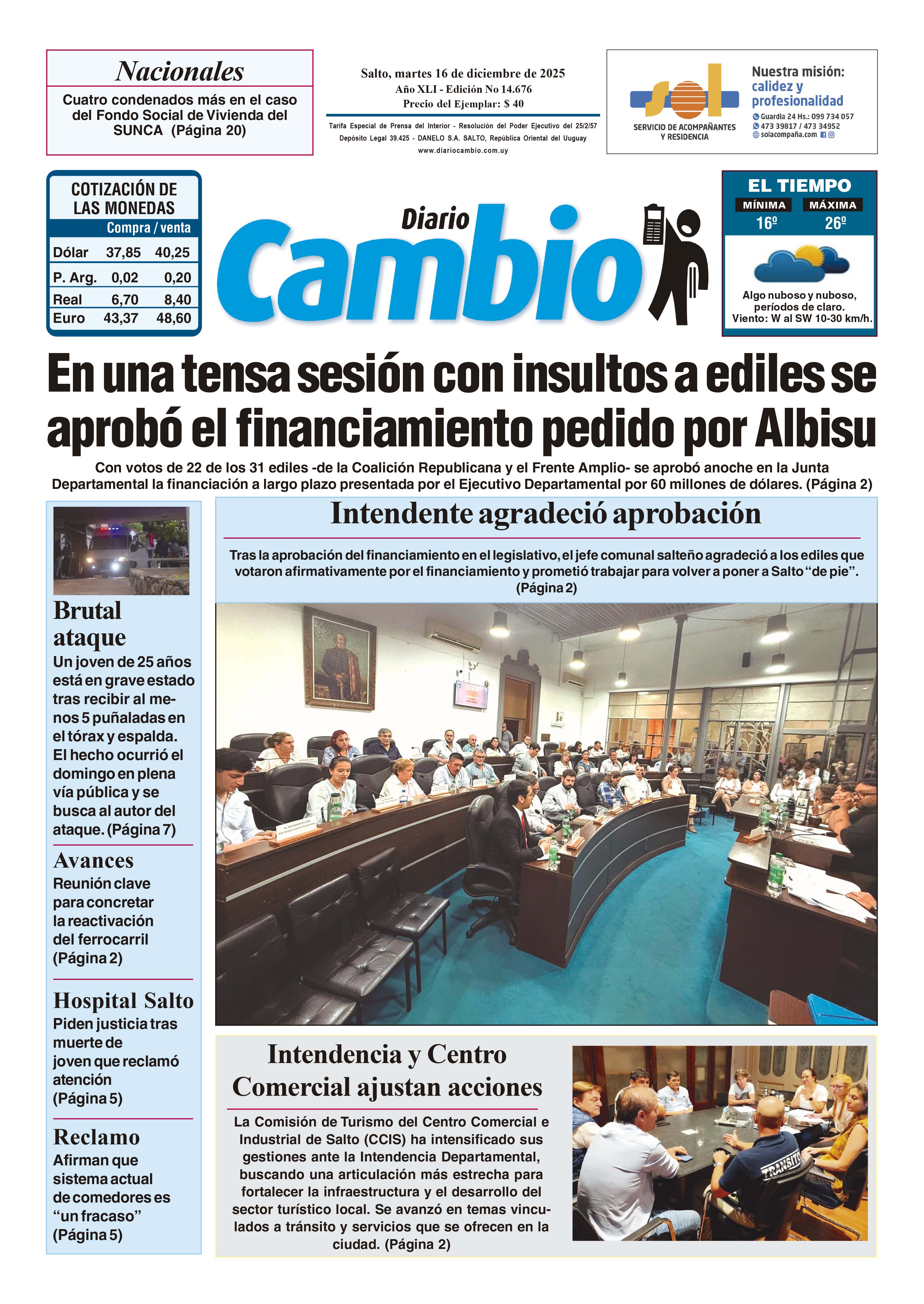 Portada de hoy