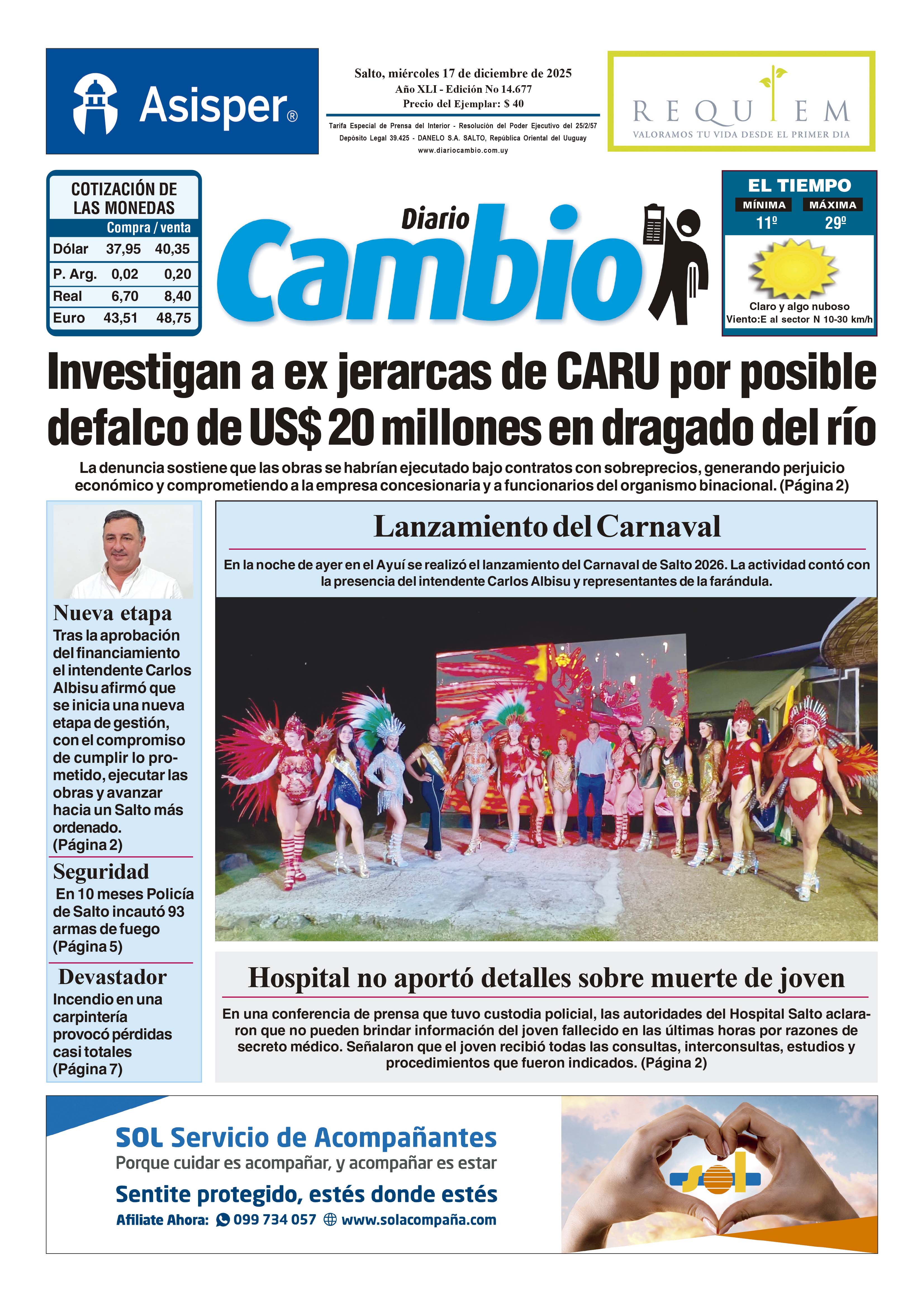 Portada de hoy