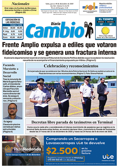 Portada de hoy