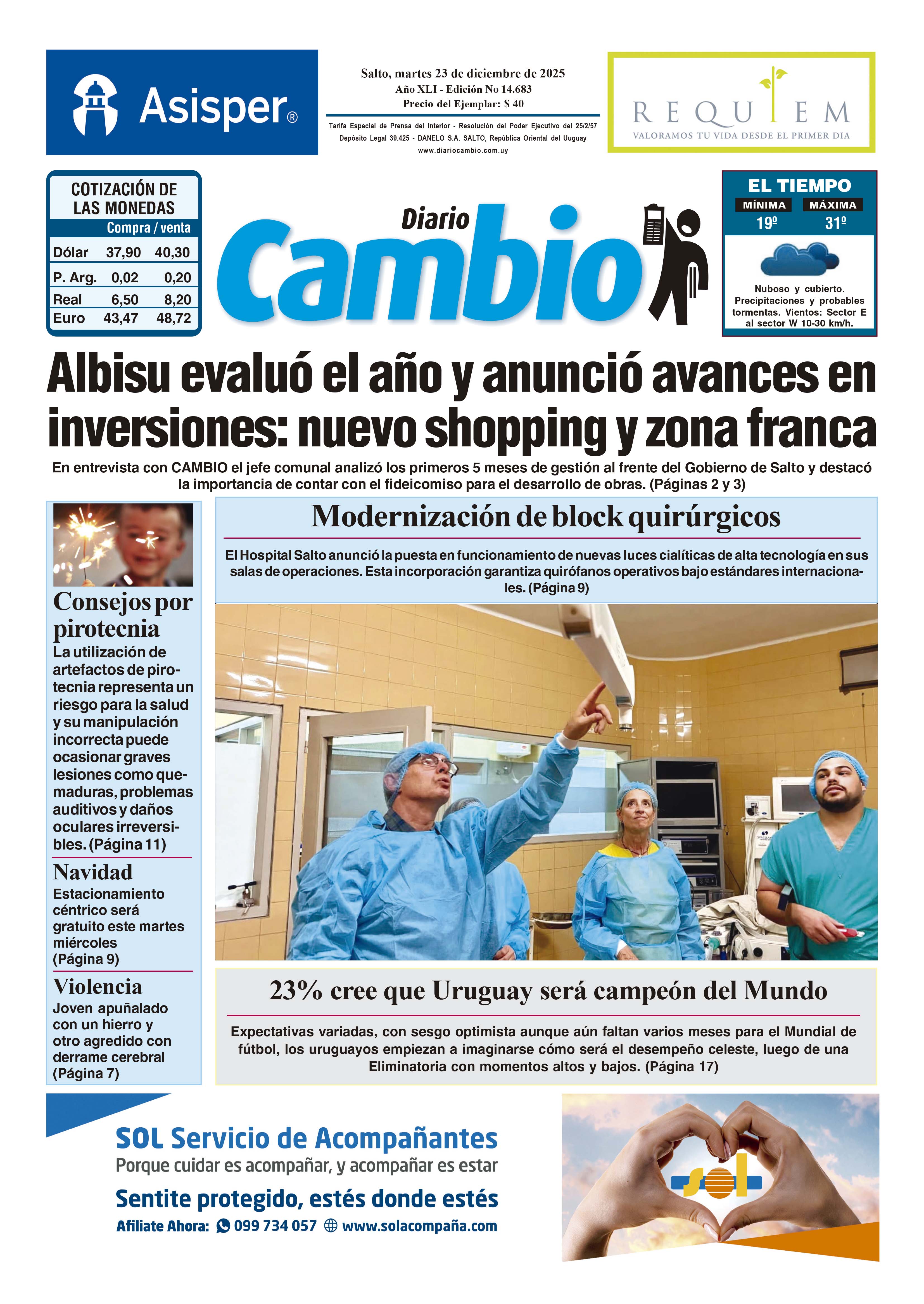Portada de hoy
