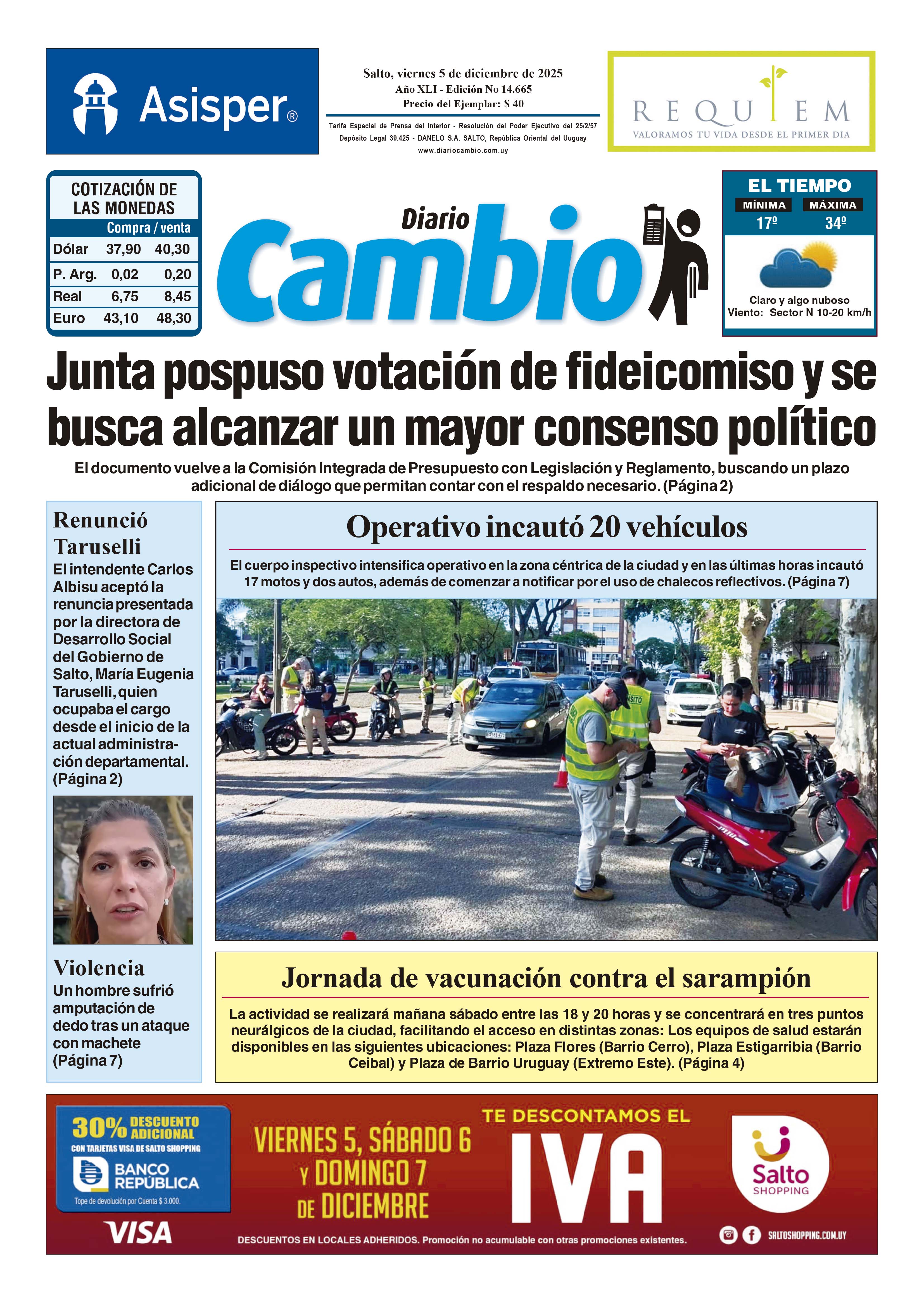 Portada de hoy