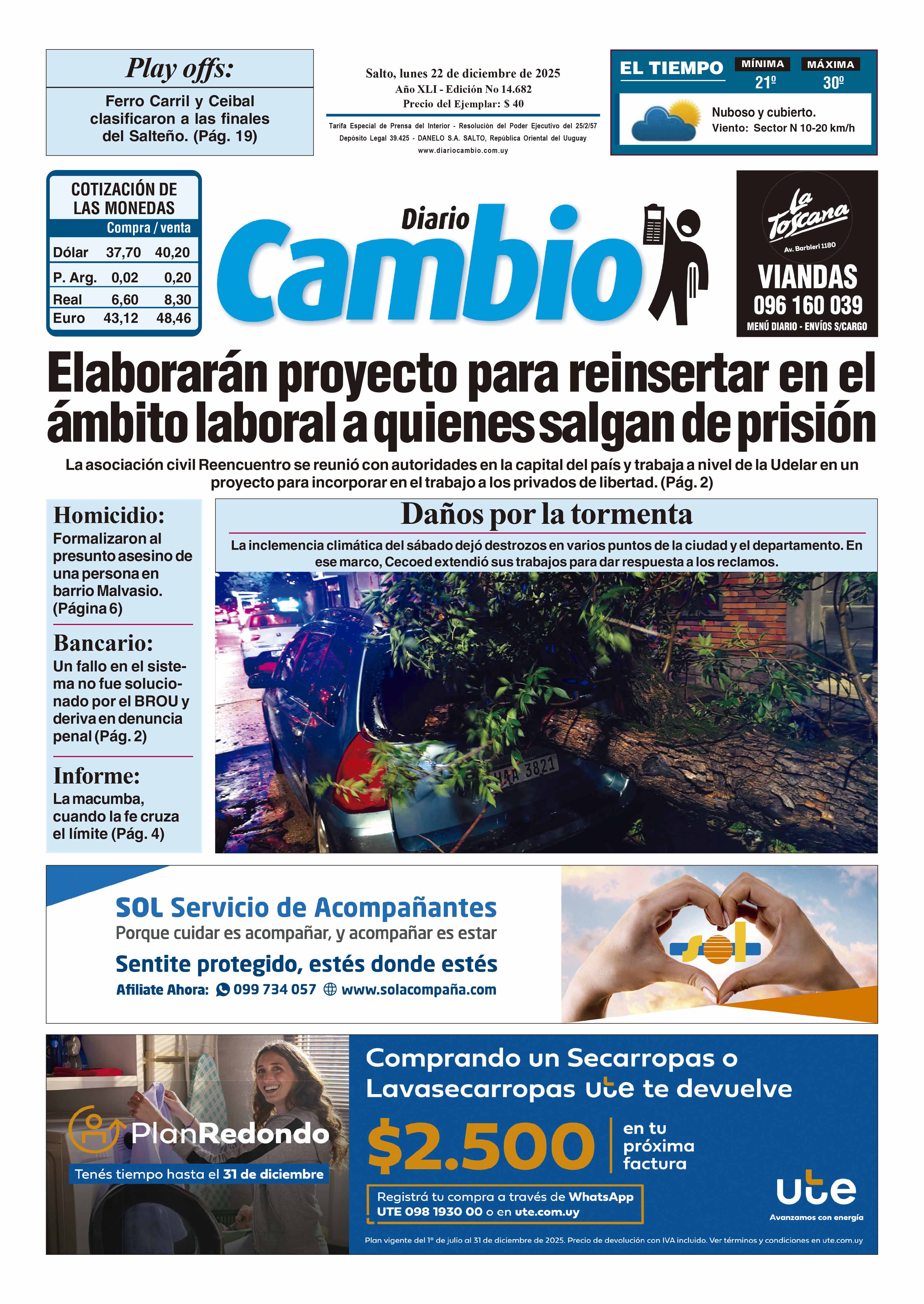 Portada de hoy