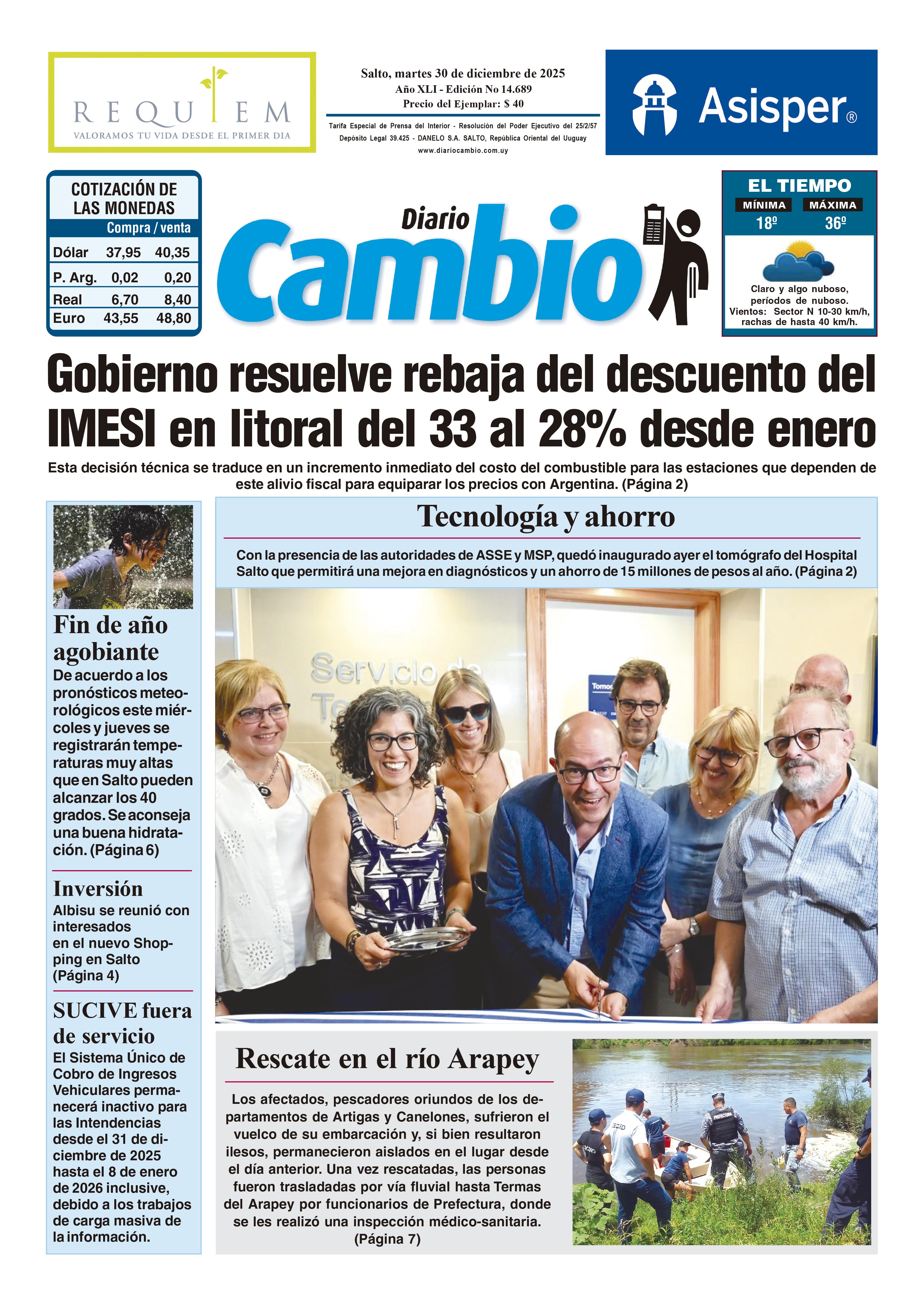 Portada de hoy