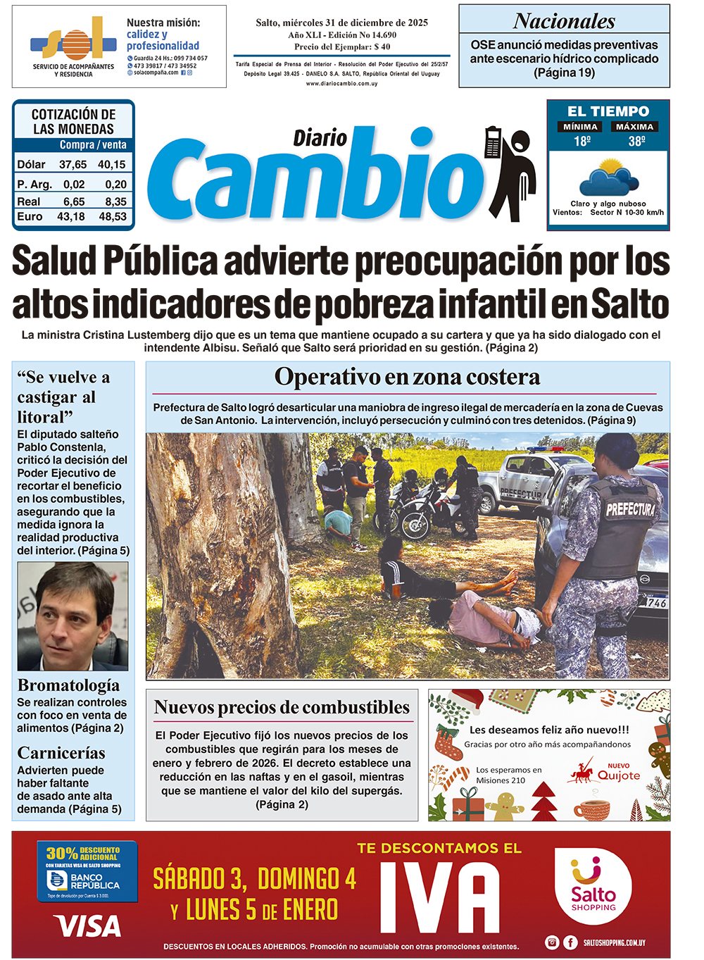 Portada de hoy