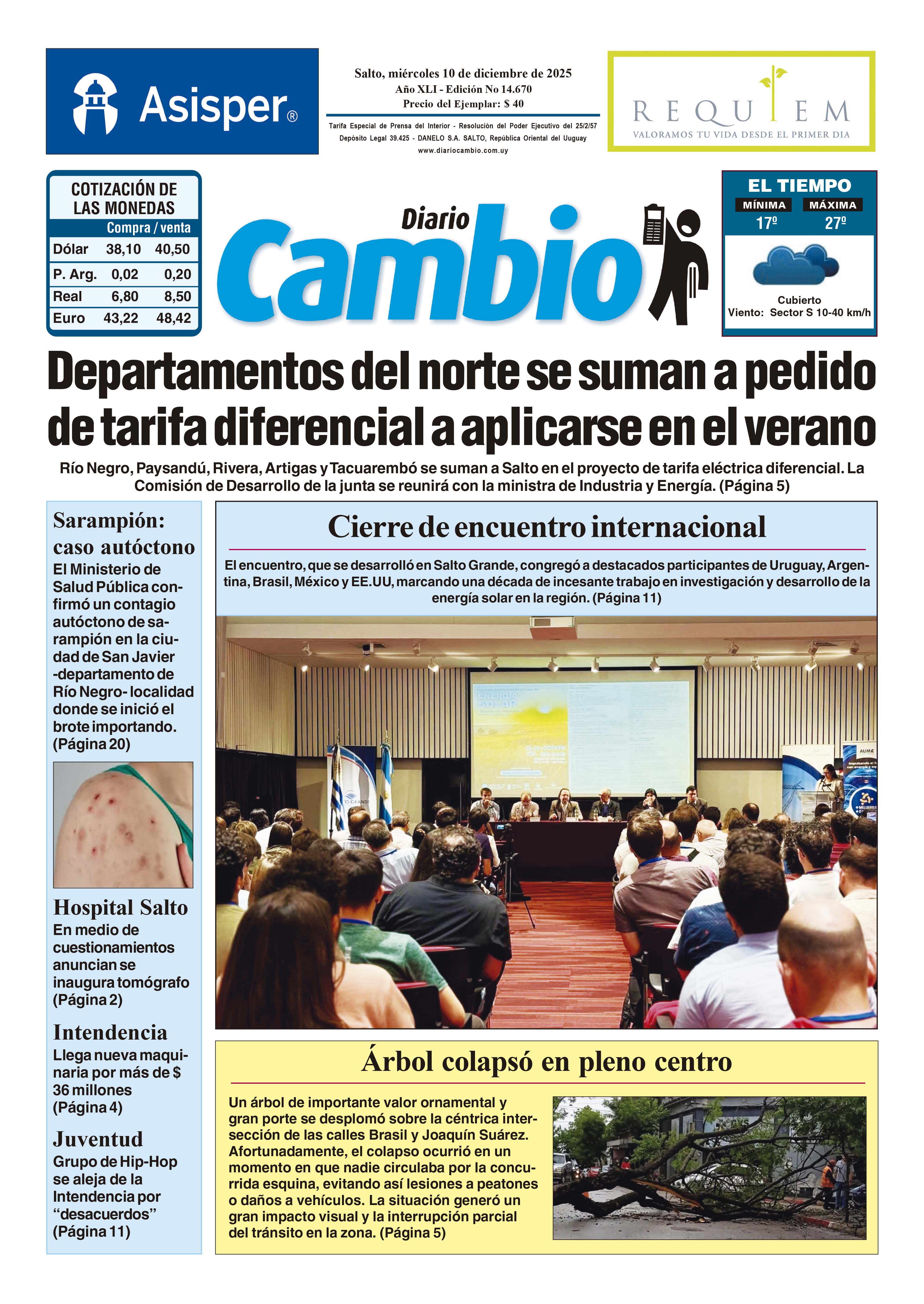 Portada de hoy