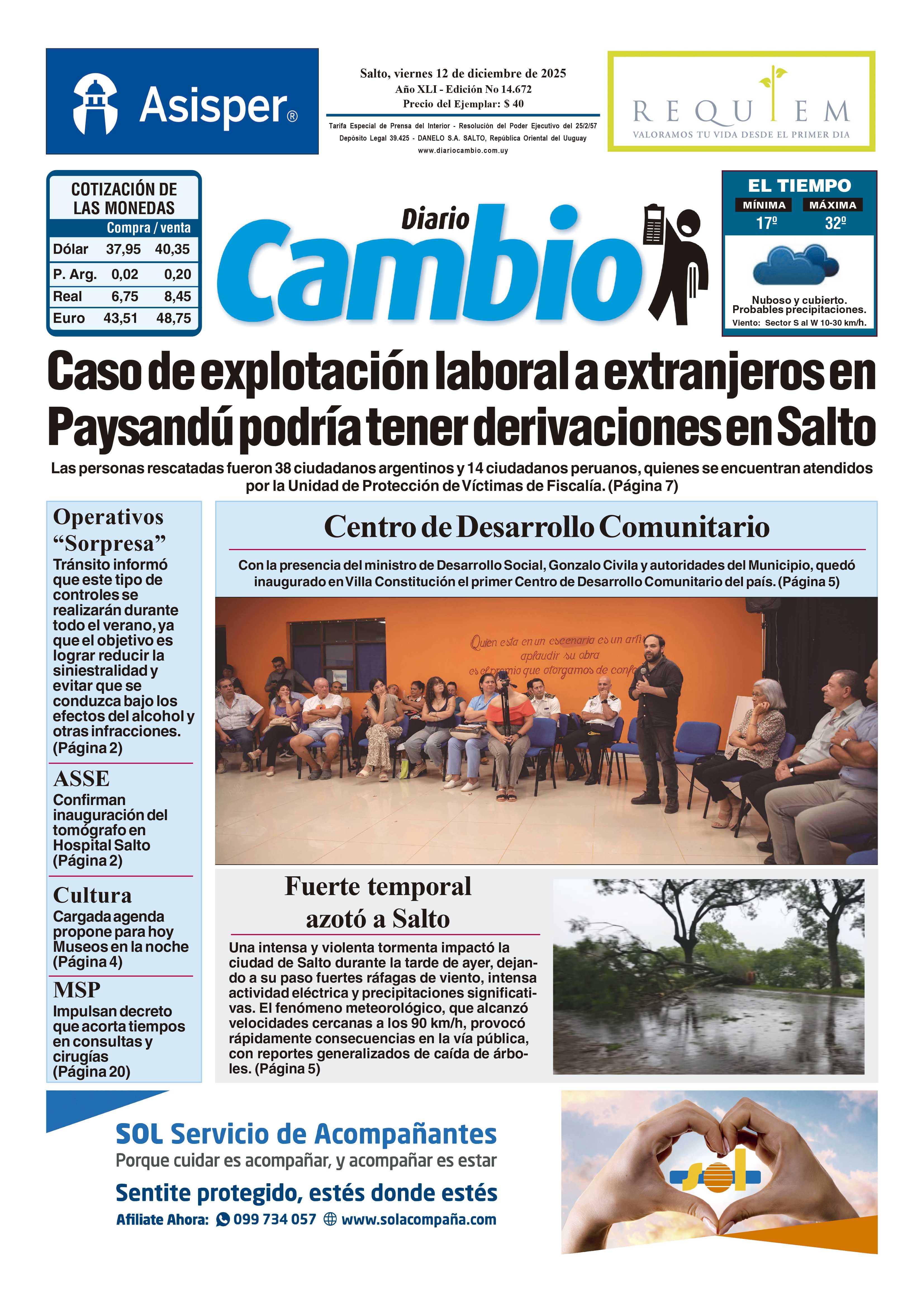 Portada de hoy