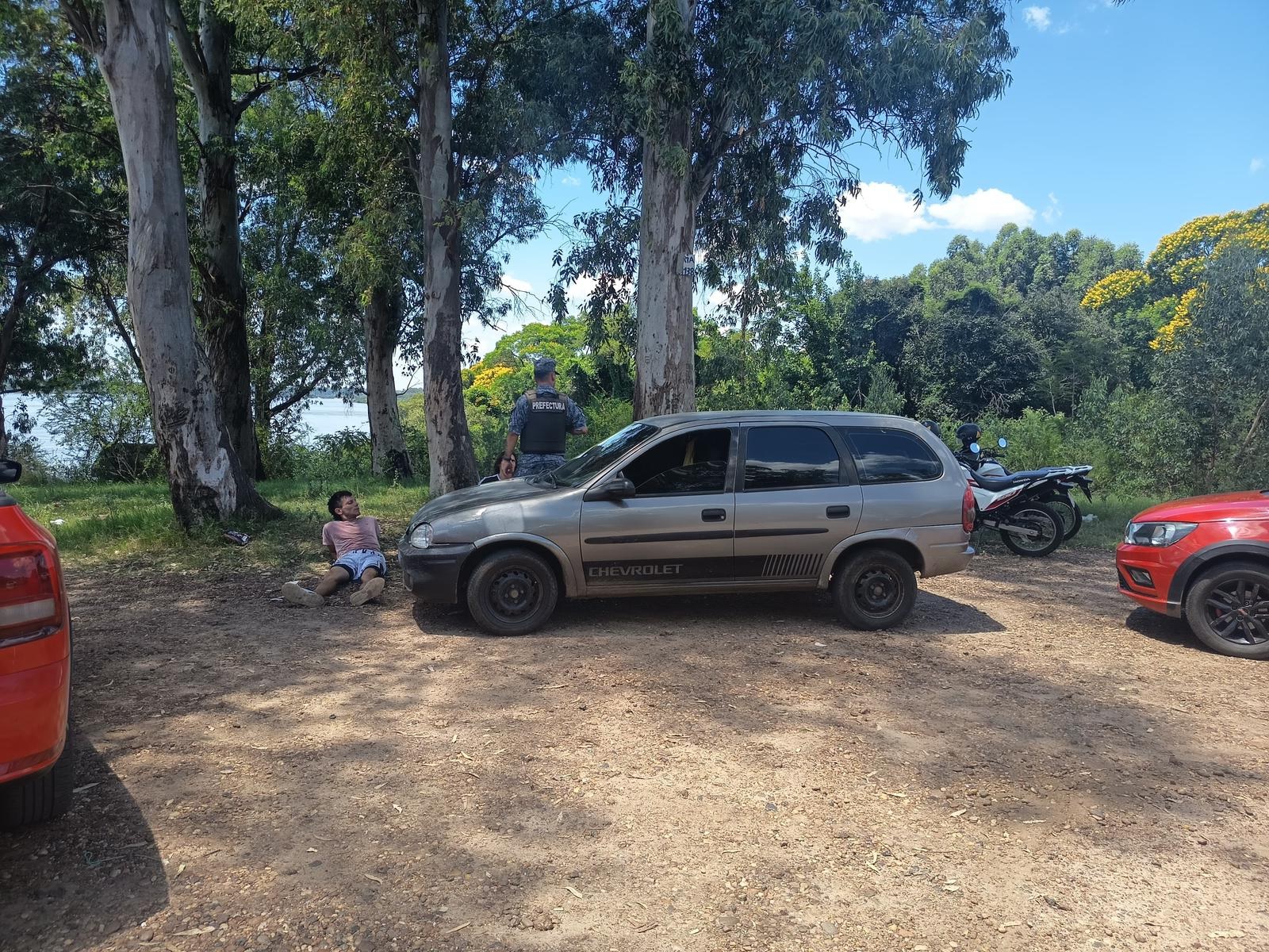 Prefectura intercepta cargamento  en zona de Cuevas de San Antonio