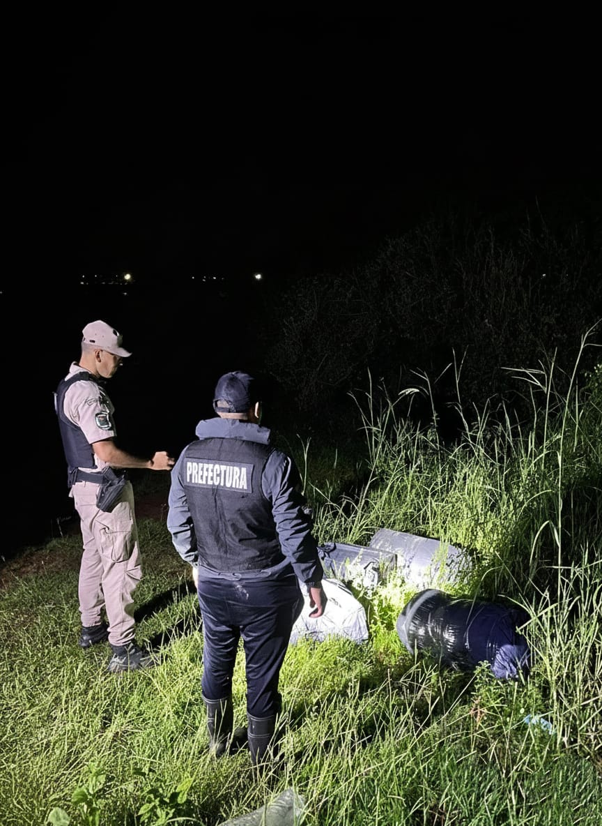 Prefectura incautó mercadería por  15.000 dólares con destino a Salto