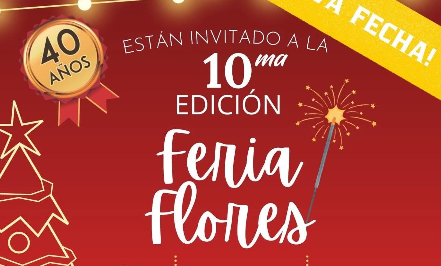 La Feria Flores celebra su  10ª edición en sus 40 años