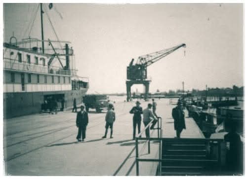 El Ciudad del Salto en el puerto salteño.