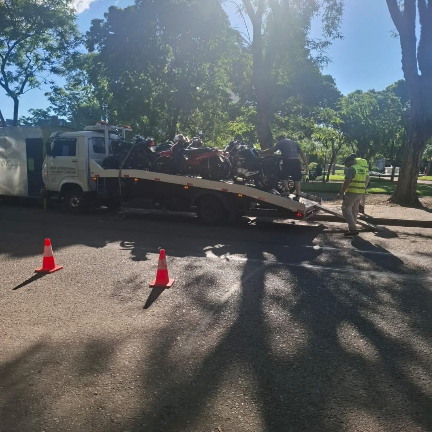 Incautan una veintena de vehículos  en coordinación policial y municipal