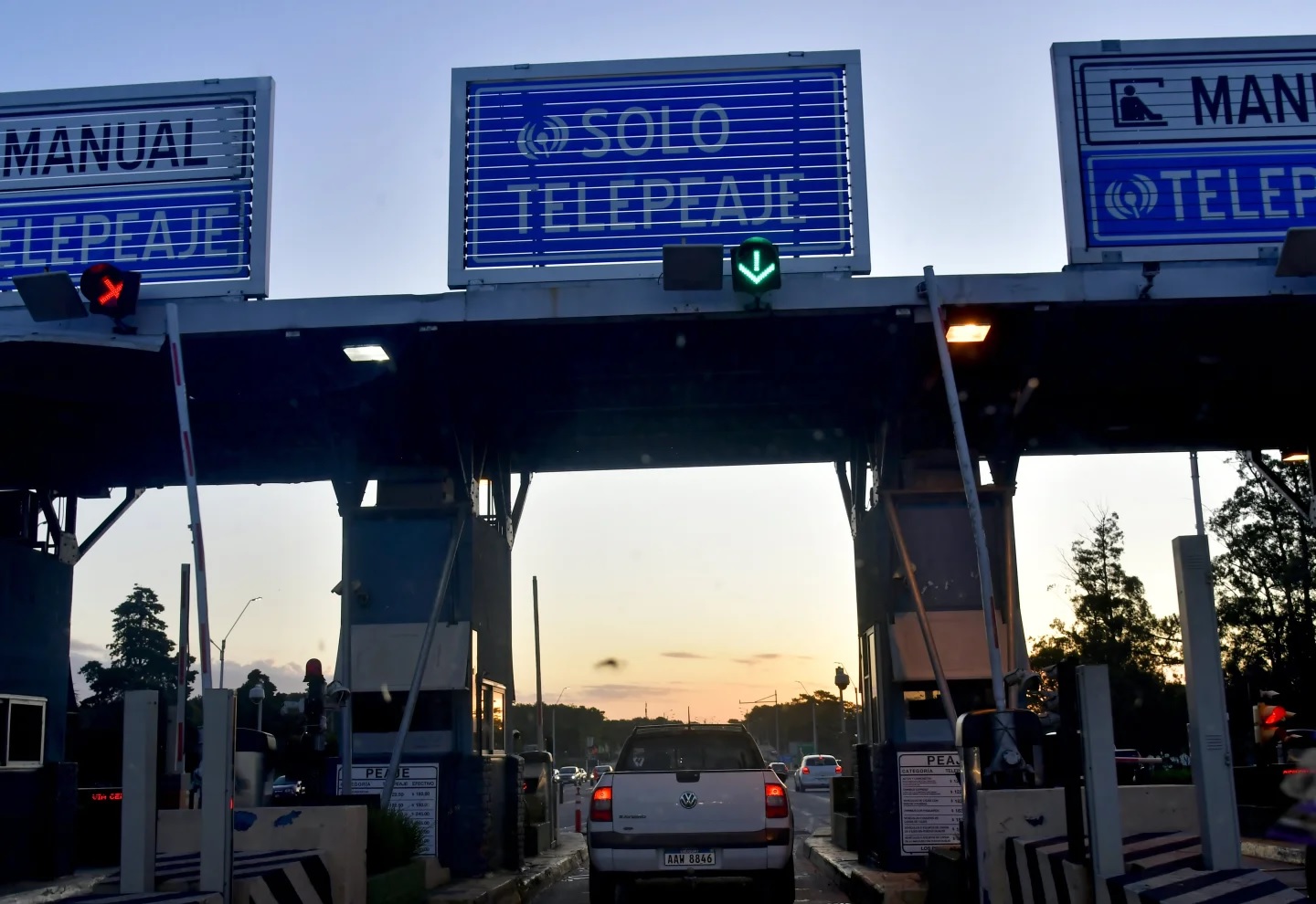 Ajuste de tarifas en peajes: nuevos  valores entraron en vigencia ayer  