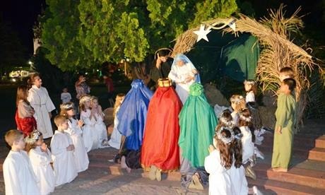 Vuelve Pesebre Viviente  y con amplia participación  en el Parque Harriague