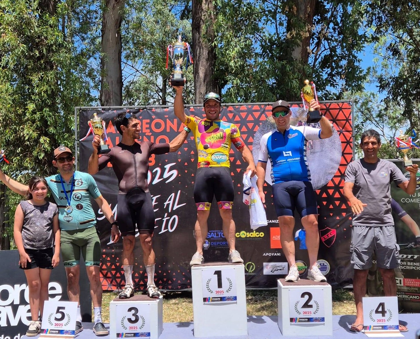 Sale campeón: todos los ganadores del MTB Salteño 2025