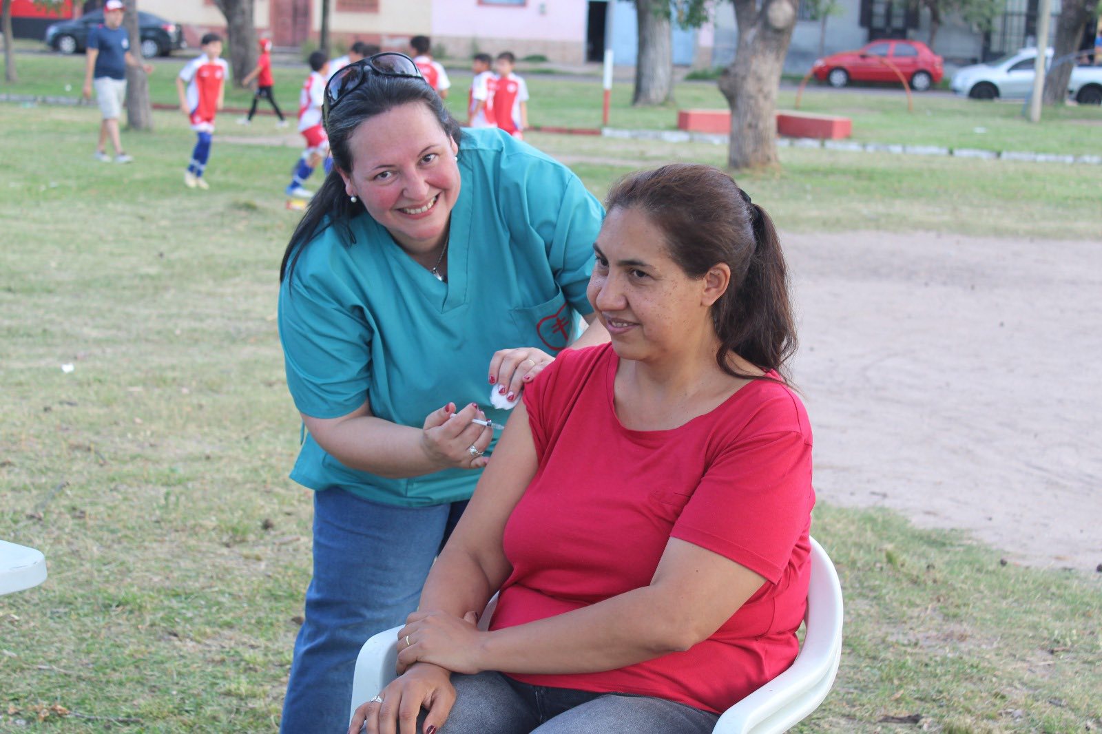 “Satisfactoria” jornada de vacunación  interinstitucional contra el sarampión